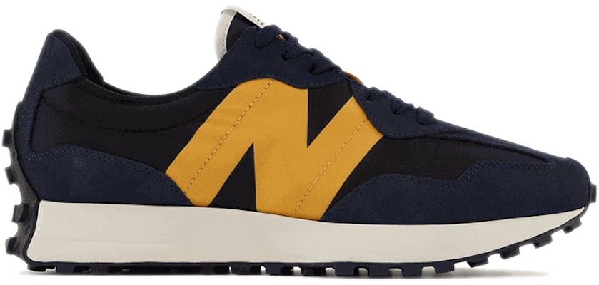 New Balance 327 Series Rendah Biru/'Kuning' MS327NH1 Order New Balance 327 Series Rendah Biru/'Kuning' MS327NH1