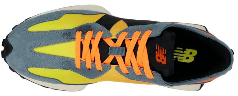 New Balance 327 'Oren Kuning Gradient' MS327SBL Lookbook New Balance 327 'Oren Kuning Gradient' MS327SBL