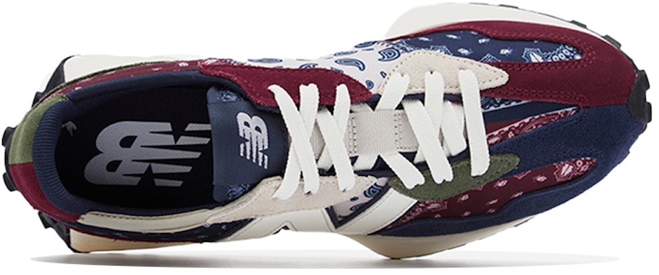 New Balance 327 'Paisley Pack - Cetakan Penuh' MS327DWU Lookbook New Balance 327 'Paisley Pack - Cetakan Penuh' MS327DWU