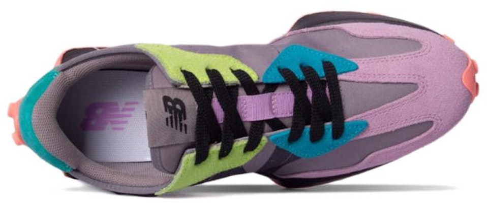 New Balance 327 Series Cozy Wear-resistant 'Purple' MS327EZ Lookbook New Balance 327 Series Cozy Wear-resistant 'Purple' MS327EZ