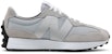 New Balance 327 'Rain Cloud Metallic Silver' dalam Perak Metalik. MS327MA1