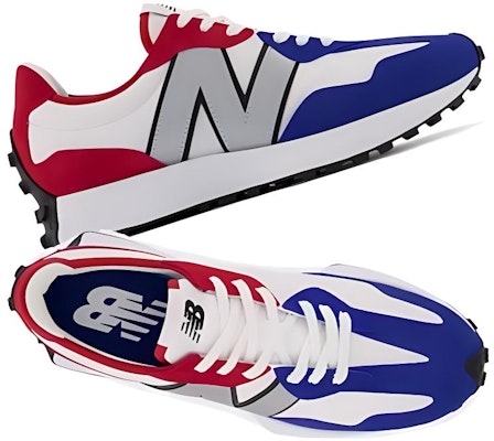 New Balance 327 'Merah' MS327FPR Shop New Balance 327 'Merah' MS327FPR