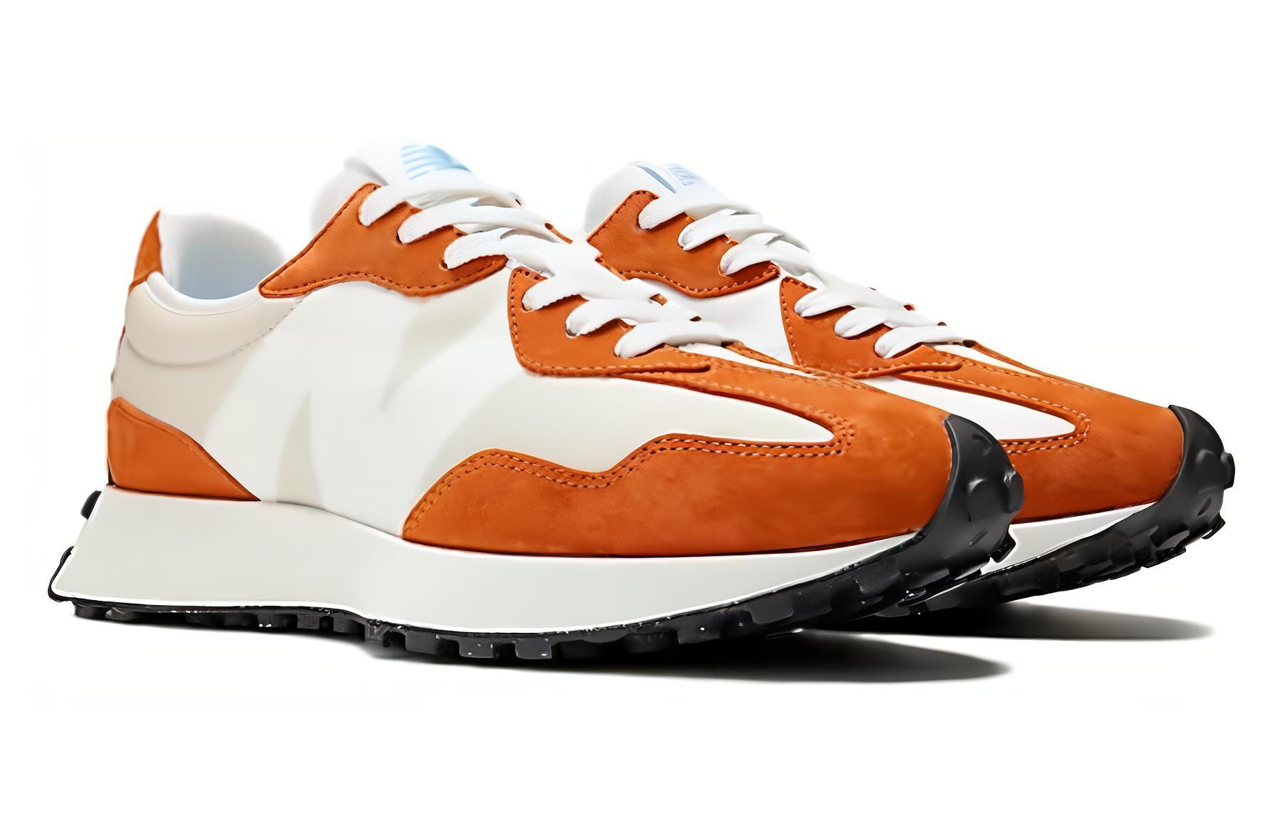 Lookbook New Balance NB 327 舒適時尚 輕便減震 低筒 生活休閒鞋 男款 棕色