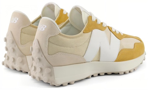 New Balance NB 327 舒適 復古 皮革防滑耐磨 低幫 休閒跑步鞋 男女同款 米黃 Shop New Balance NB 327 舒適 復古 皮革防滑耐磨 低幫 休閒跑步鞋 男女同款 米黃