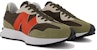 New Balance 327 'True Olive Vibrant Orange' MS327BE