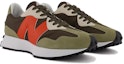 Lookbook New Balance 327 'True Olive Vibrant Orange' MS327BE