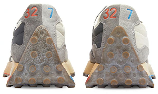 New Balance 327 'White Grey Split' MS327RG Lookbook New Balance 327 'White Grey Split' MS327RG
