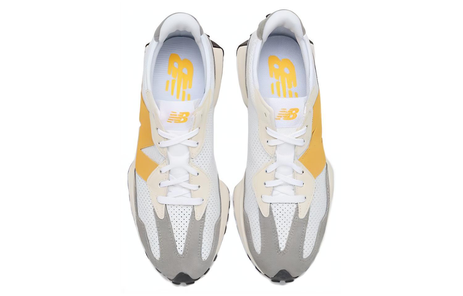 Lookbook ニューバランス 327 'ホワイト グレー イエロー' JD限定 MS327JMA MS327JMA