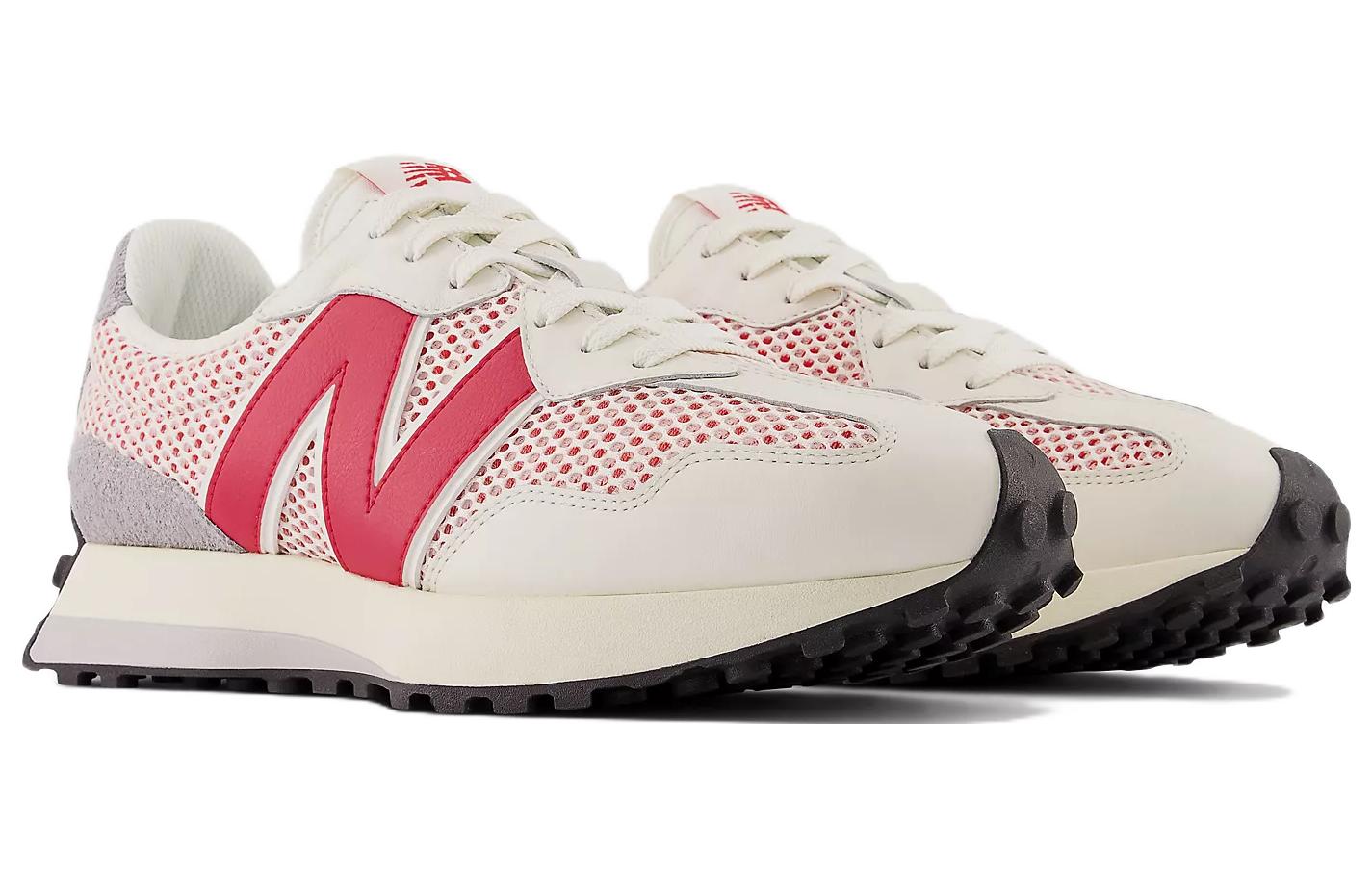 Lookbook New Balance 327 'White Team Red' MS327OR