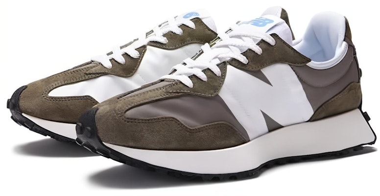 New Balance NB 327 減震透氣防滑 低筒 跑步鞋 男女同款 軍綠色 Lookbook New Balance NB 327 減震透氣防滑 低筒 跑步鞋 男女同款 軍綠色