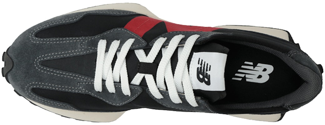New Balance NB 327 舒適 運動 透氣 低幫 跑步鞋 男款 黑紅色 Lookbook New Balance NB 327 舒適 運動 透氣 低幫 跑步鞋 男款 黑紅色