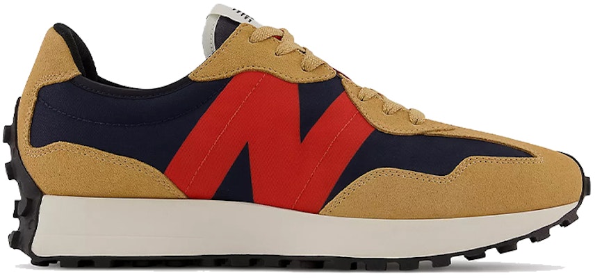 New Balance 327 Seri Coklat/Merah/Biru MS327MG1 Order New Balance 327 Seri Coklat/Merah/Biru MS327MG1