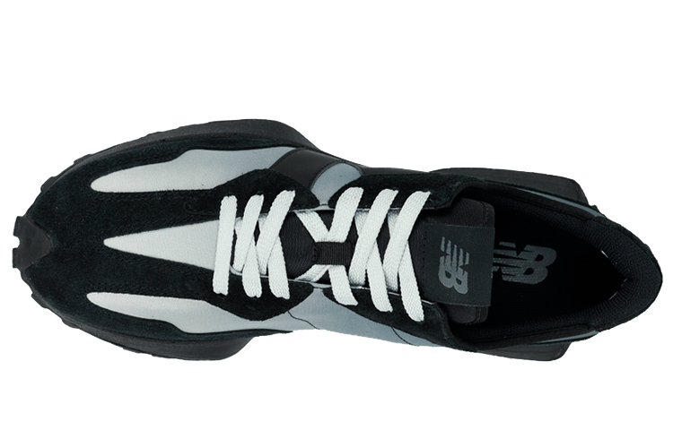 Lookbook Sepatu Olahraga New Balance 327 Hitam/Biru MS327SBZ