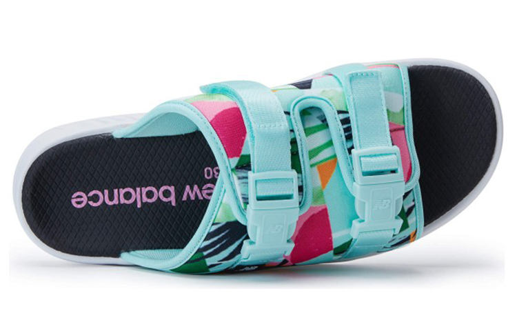 Lookbook New Balance 330 Buckle Slides Hijau SDL330BY