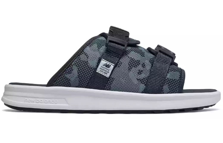 Order New Balance 330 Sandales Claquettes Bleu Camouflage SDL330NB