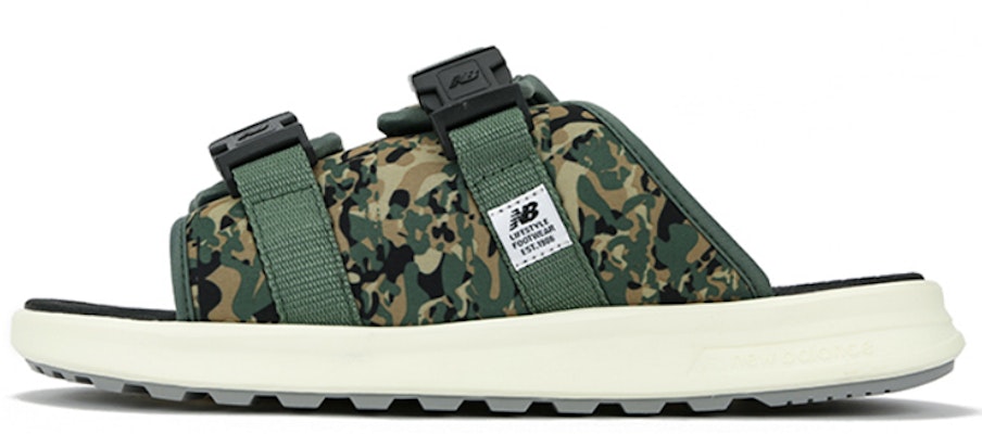 New Balance 330 Series Green Camouflage Slippers SDL330BC Buy New Balance 330 Series Green Camouflage Slippers SDL330BC