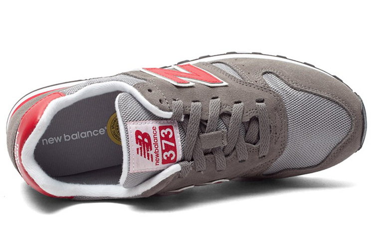 Lookbook 뉴발란스 373 그레이/레드 로우탑 (New Balance 373 Gray/Red Low-top) ML373SMR