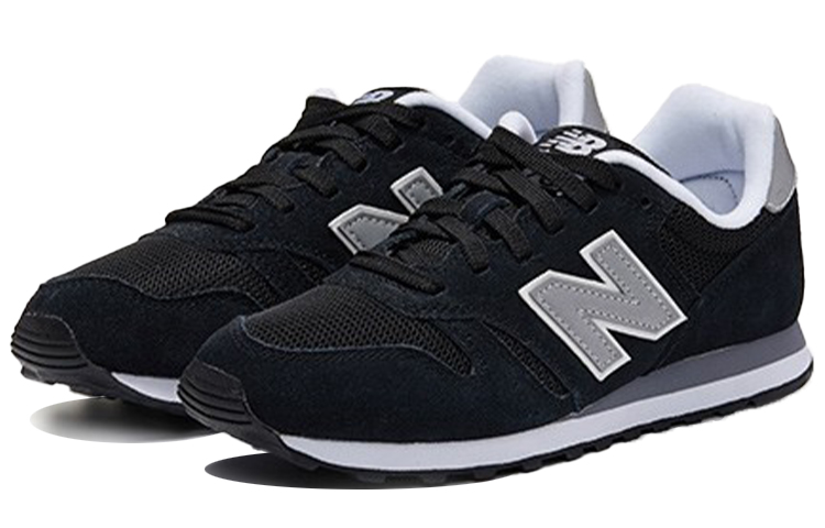 Lookbook Sepatu New Balance 373 Hitam/Perak ML373GRE