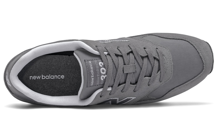 Lookbook New Balance 393 Grau/Weiß ML393LG1