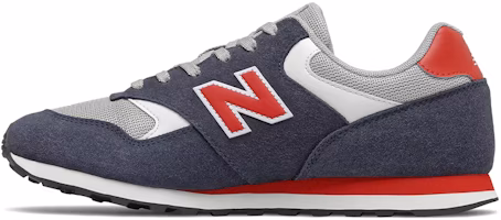 New Balance 393 Series Retro Colorblock Low Top Casual Navy Blue 'Gray' ML393VR1 New Balance 393 Series Retro Colorblock Low Top Casual Navy Blue 'Gray' ML393VR1