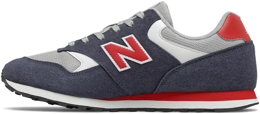 New Balance 393 Series Retro Colorblock Low Top Casual Navy Blue 'Gray' ML393VR1 Buy New Balance 393 Series Retro Colorblock Low Top Casual Navy Blue 'Gray' ML393VR1