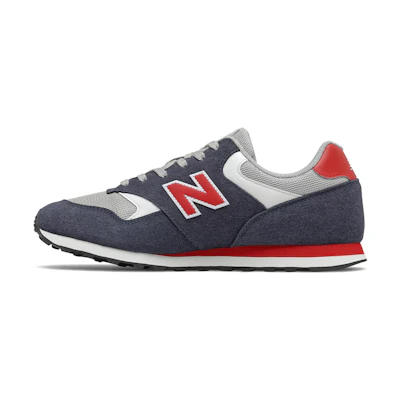 NB 393 Series Retro Colorblock Low Top Casual Navy Blue 'Gray'