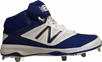 New Balance 4040 High Top Metal Cleat 'Blue' M4040AB3 New Balance 4040 High Top Metal Cleat 'Blue' M4040AB3