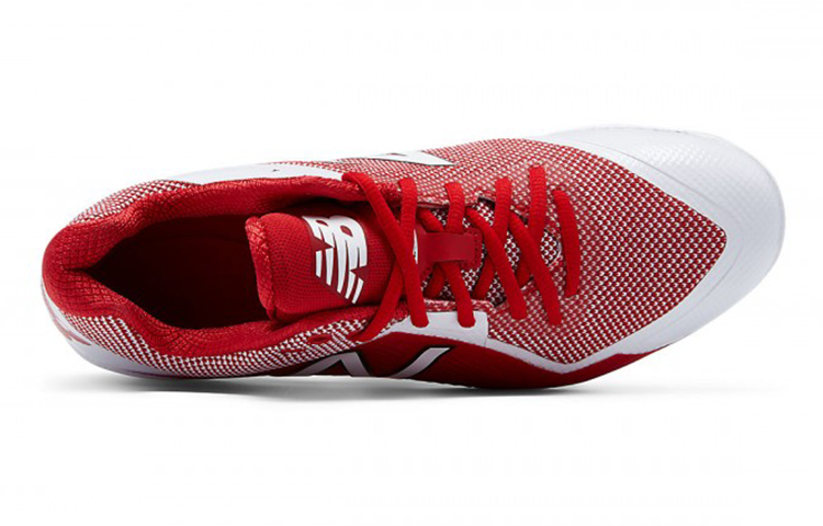 Lookbook New Balance 4040 v4 TPU 低筒防滑耐磨訓練鞋 白紅色
