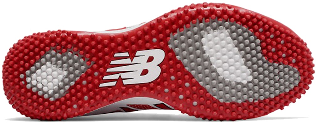 New Balance 4040 v4 Turf Baseball 防滑耐磨 低筒 籃球鞋 男款 紅白色 Shop New Balance 4040 v4 Turf Baseball 防滑耐磨 低筒 籃球鞋 男款 紅白色