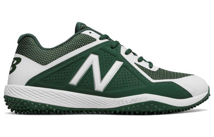 Order New Balance 4040 v4 低筒草地棒球一體式粗粒鞋底 運動 力耐磨滑篮球鞋-男款-綠白色
