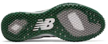 Shop New Balance 4040 v4 低筒草地棒球一體式粗粒鞋底 運動 力耐磨滑篮球鞋-男款-綠白色