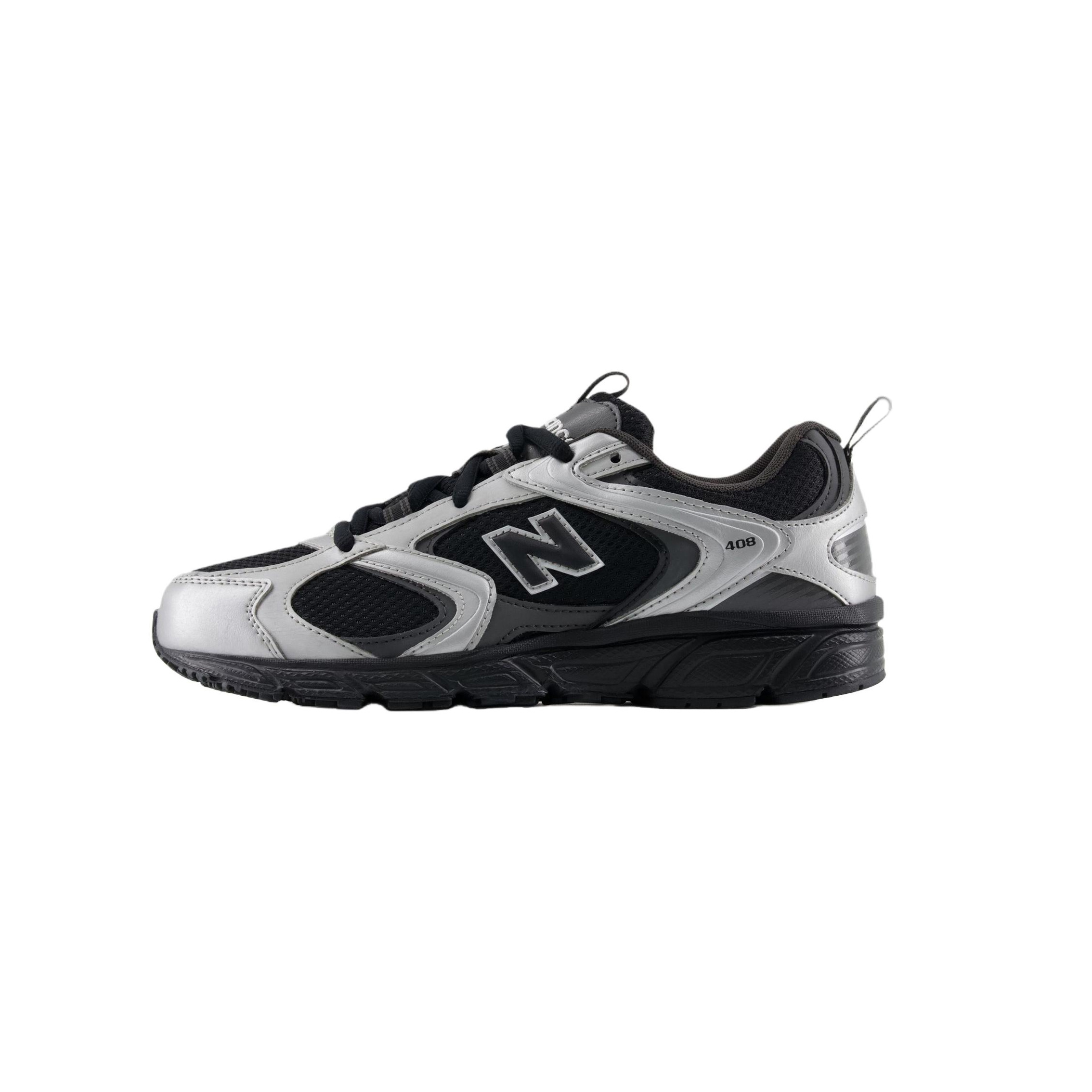 New Balance 408 Black Low-Top Casual Shoes - Breathable & Comfortable. ML408SB