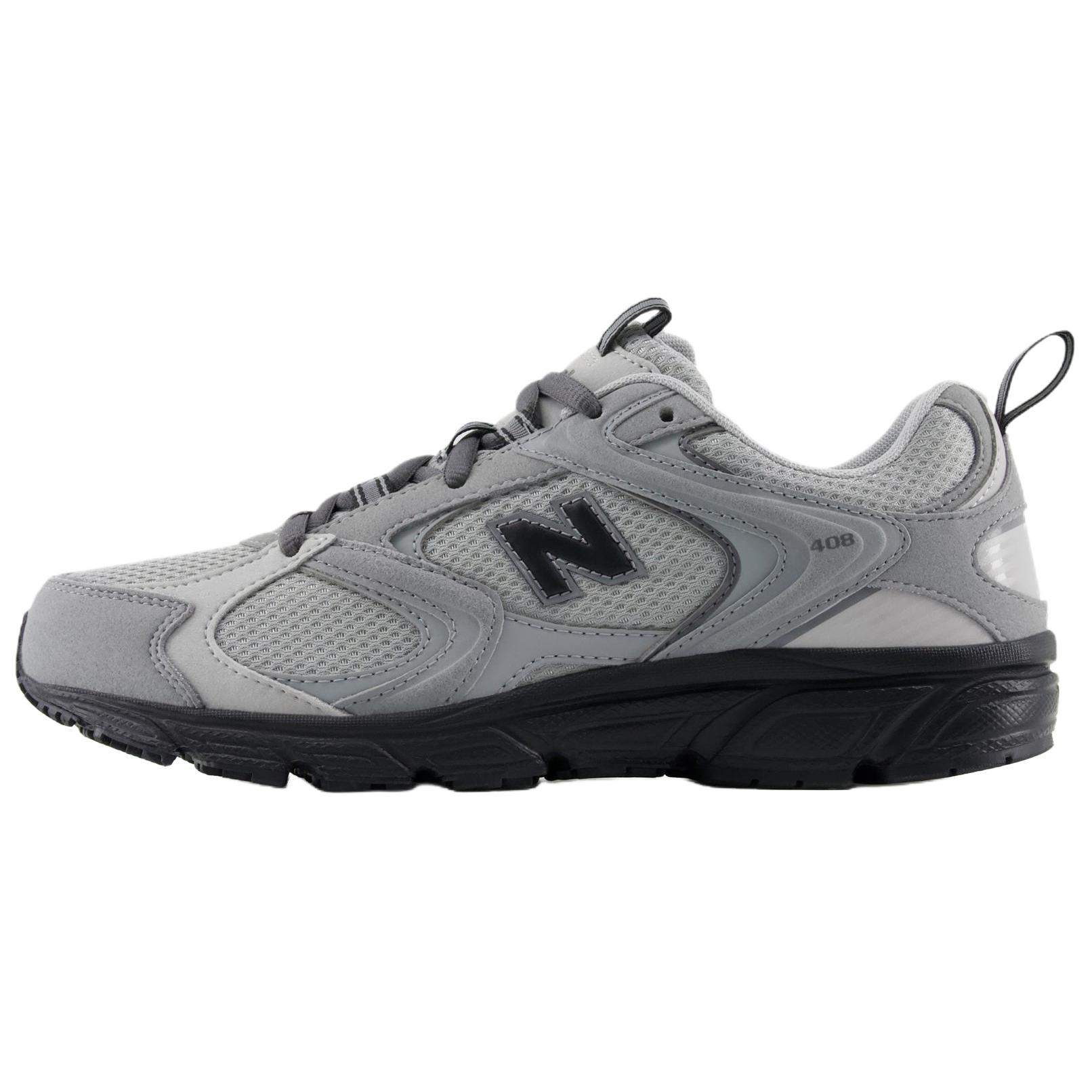 New Balance 408 Low-Top Casual Sneakers Deep Gray - Comfort & Softness. ML408GA