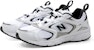 New Balance 408 Siri Kasual Tahan Haus Putih Hitam ML408I