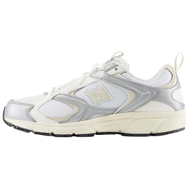 New Balance 408 White Silver Dad Shoes Low-Top Casual Comfort Sneakers ML408GM