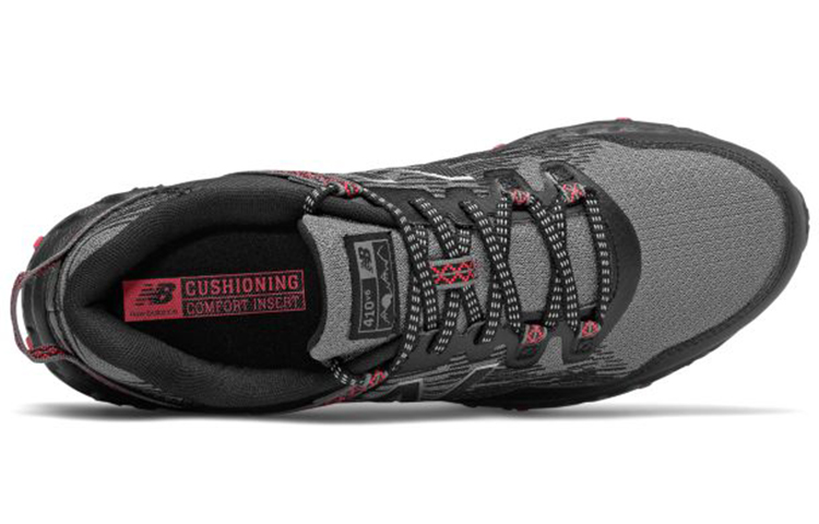 Lookbook 紐巴倫 410 v6 越野跑步鞋 黑紅色