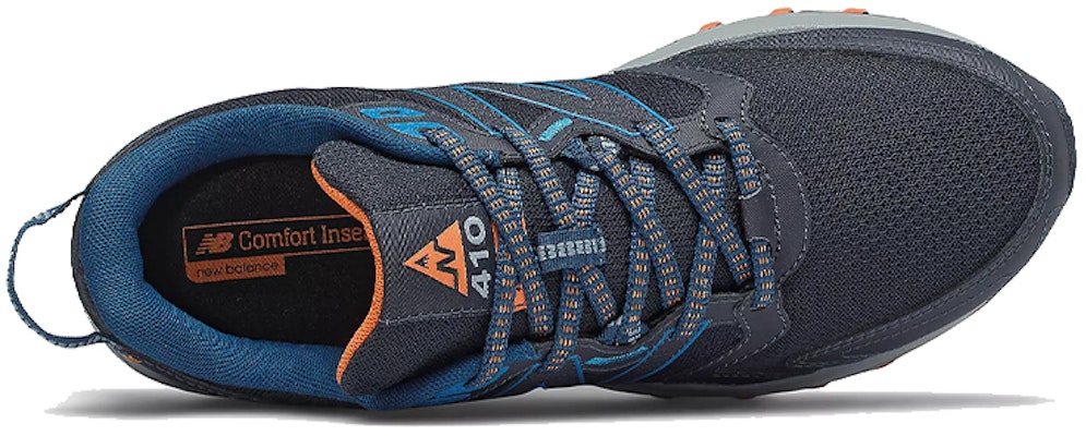 New Balance 410 v7 Shoes Navy 'Dark Blue Orange' MT410LN7 Lookbook New Balance 410 v7 Shoes Navy 'Dark Blue Orange' MT410LN7