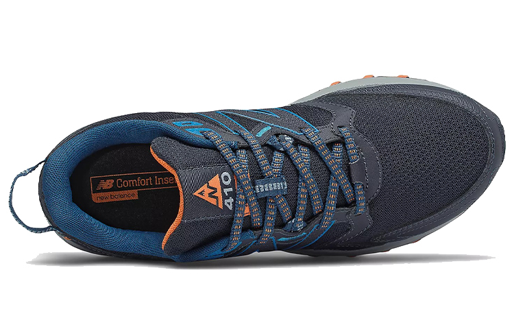 Lookbook New Balance 410 v7 Chaussures Bleu Marine ''Dark Blue Orange'' MT410LN7