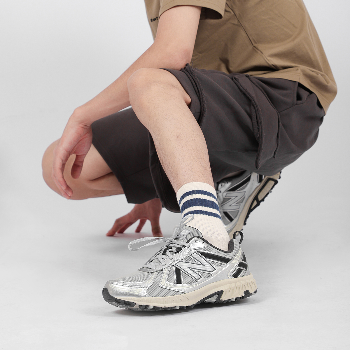 Sizing New Balance 410v5 ''Silber'' Running Schuhe MT410KR5