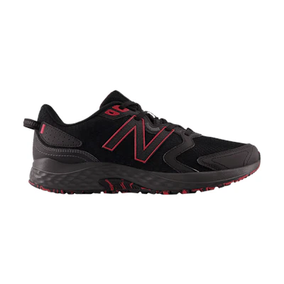 NB 410v7 4E Wide 'Black Electric Red'