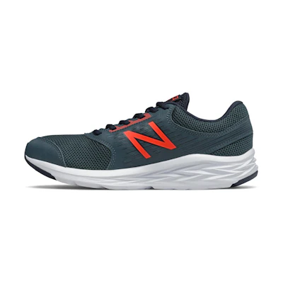 NB 411 Blue/ 'Orange'