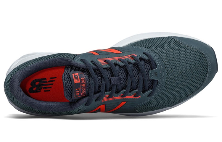 Lookbook New Balance 411 Biru/ 'Oren' M411RG1