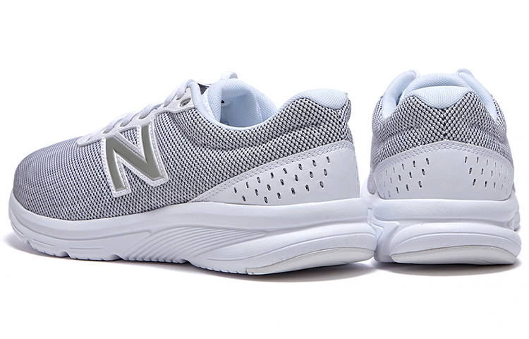 Lookbook New Balance 411系列 耐磨防滑舒適 低幫運動跑步鞋 灰色