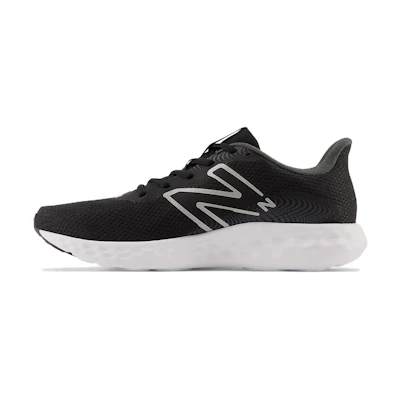 NB 411v3 Shoes 'Black Dark Silver Metallic'