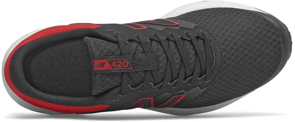 New Balance Seri 420 Sepatu Rendah Merah 'Hitam' ME420LR2 Lookbook New Balance Seri 420 Sepatu Rendah Merah 'Hitam' ME420LR2