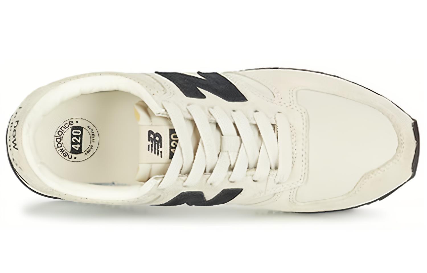 NB 420 Low-topRunning Shoes White 'Beige' 圖 4