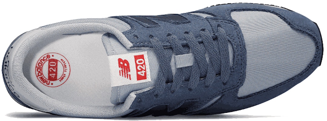 New Balance 420 Biru Tua 'Navy Blue' U420IBG Lookbook New Balance 420 Biru Tua 'Navy Blue' U420IBG