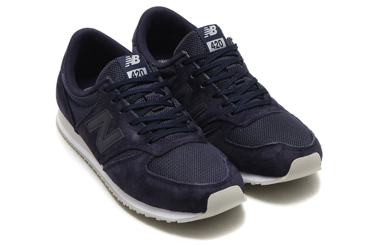 Lookbook New Balance 420 Pigskin 'Biru Navy' U420NVY