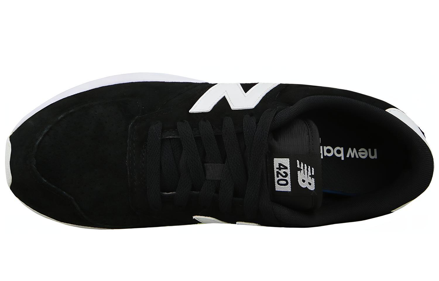 Lookbook New Balance 420 Re-Engineered Suede Hitam MRL420SN