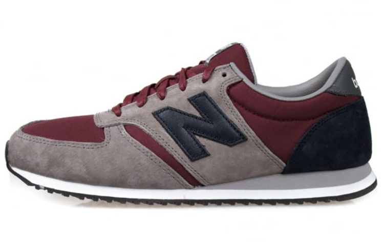 NB 420 Series Cozy Breathable Low Tops Casual Gray Red